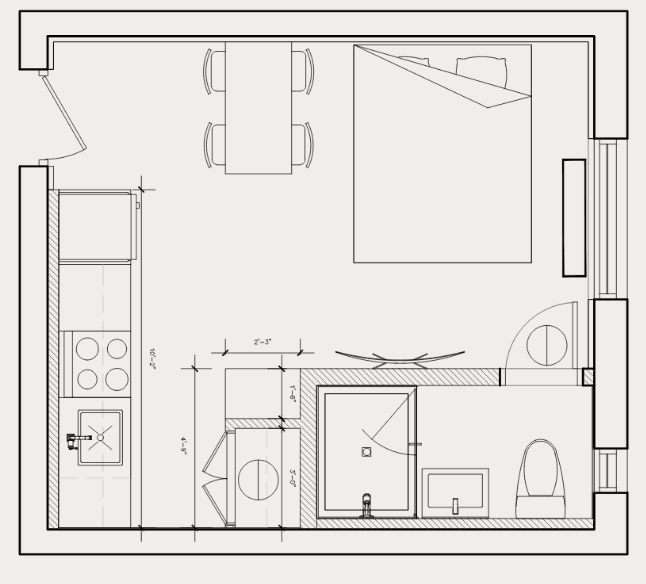 1 Bedroom - J3 main