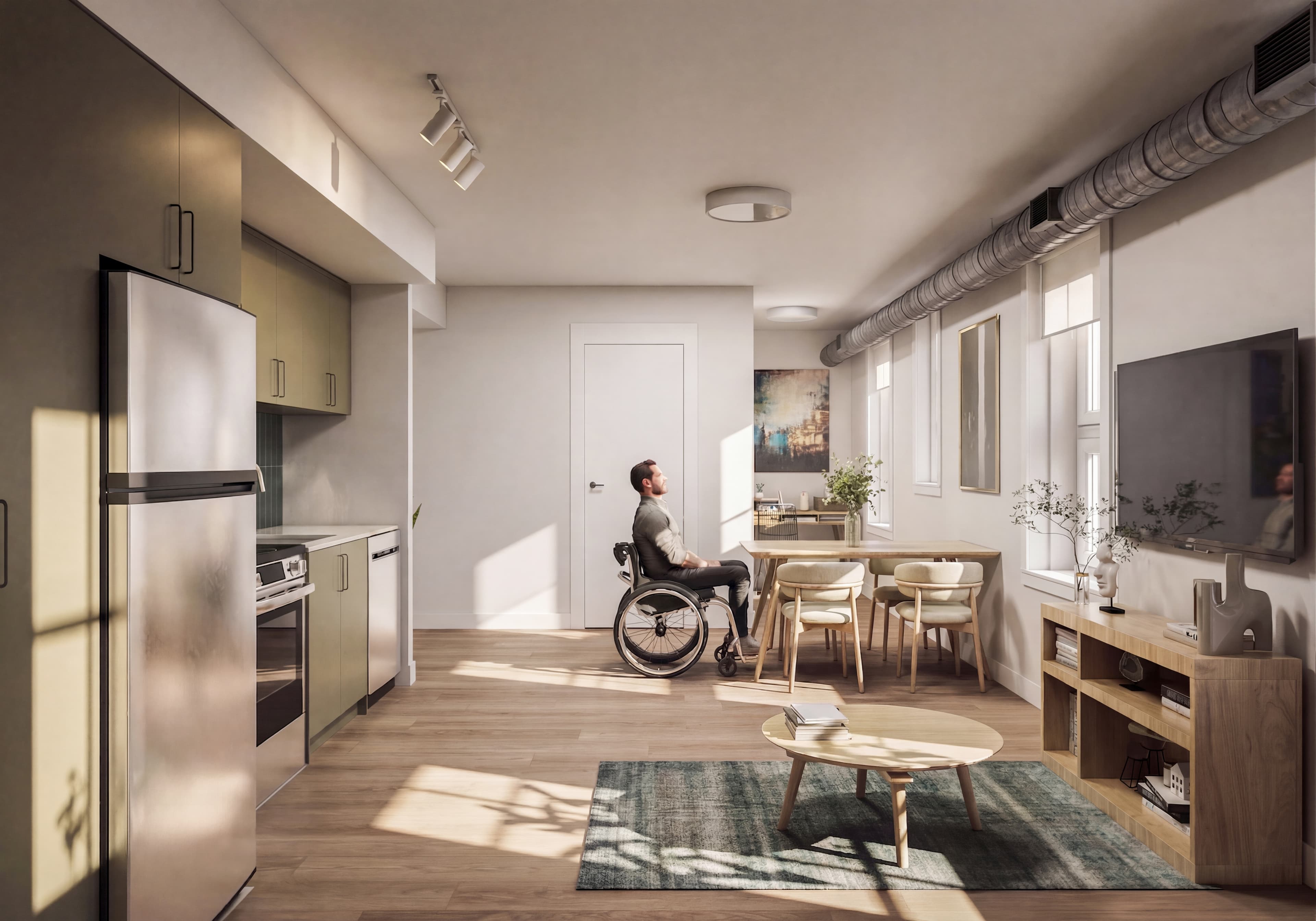 1Bedroom + Den - J22 main