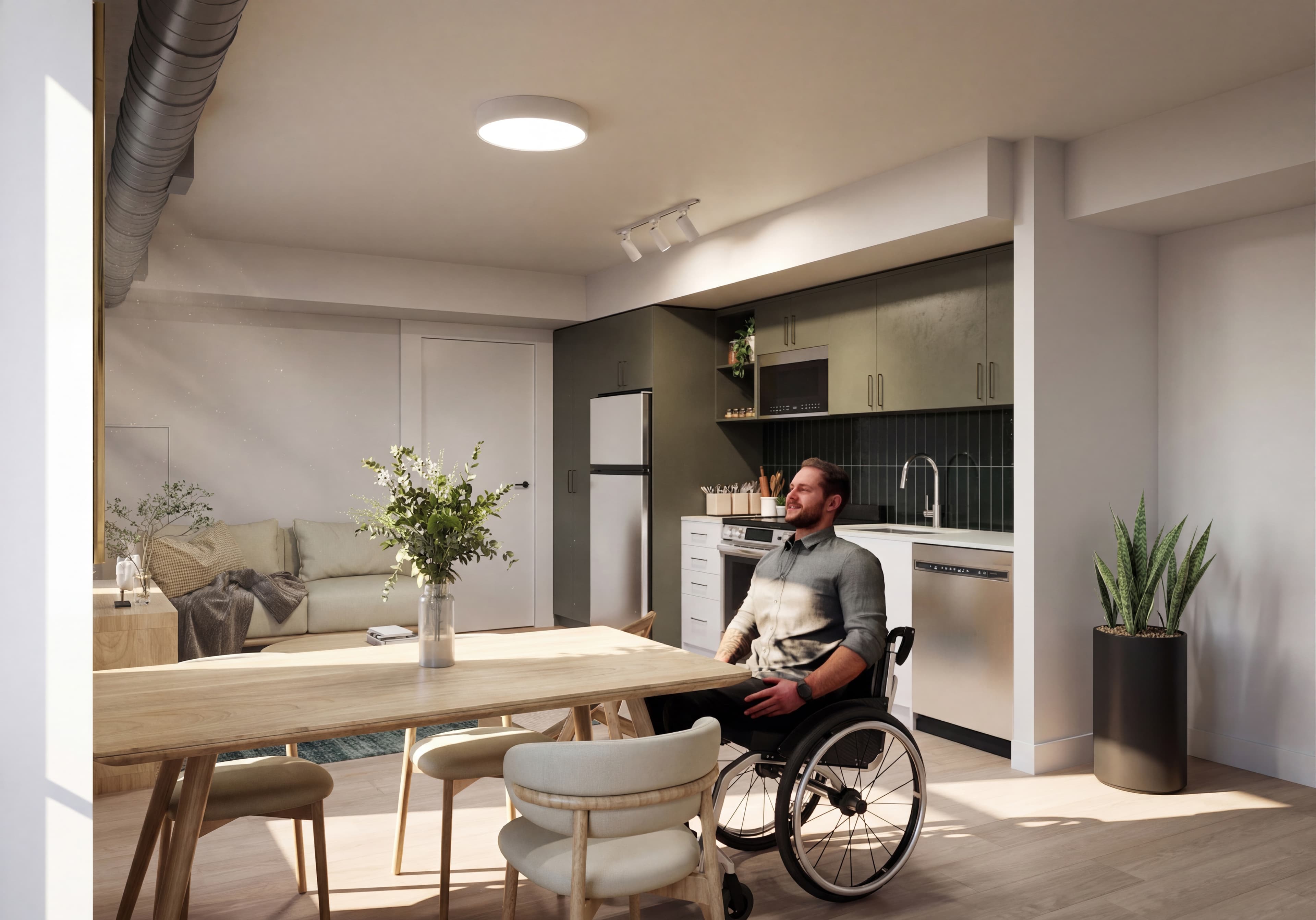 1Bedroom + Den - J22 photo 2