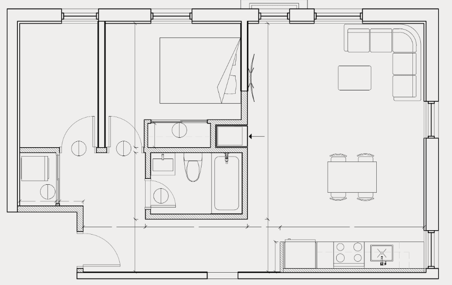 1 Bedroom + Den - J4 main